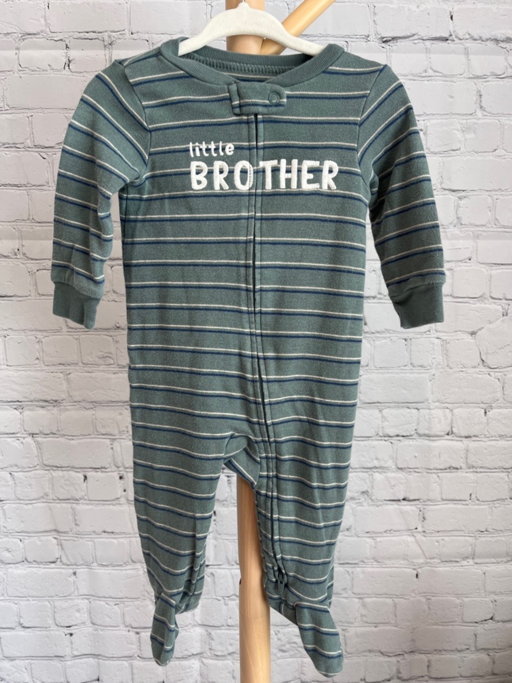 ⭐️⭐️ PICK 5 / $20 Carter's Little Brother Footed One-Piece Pajama